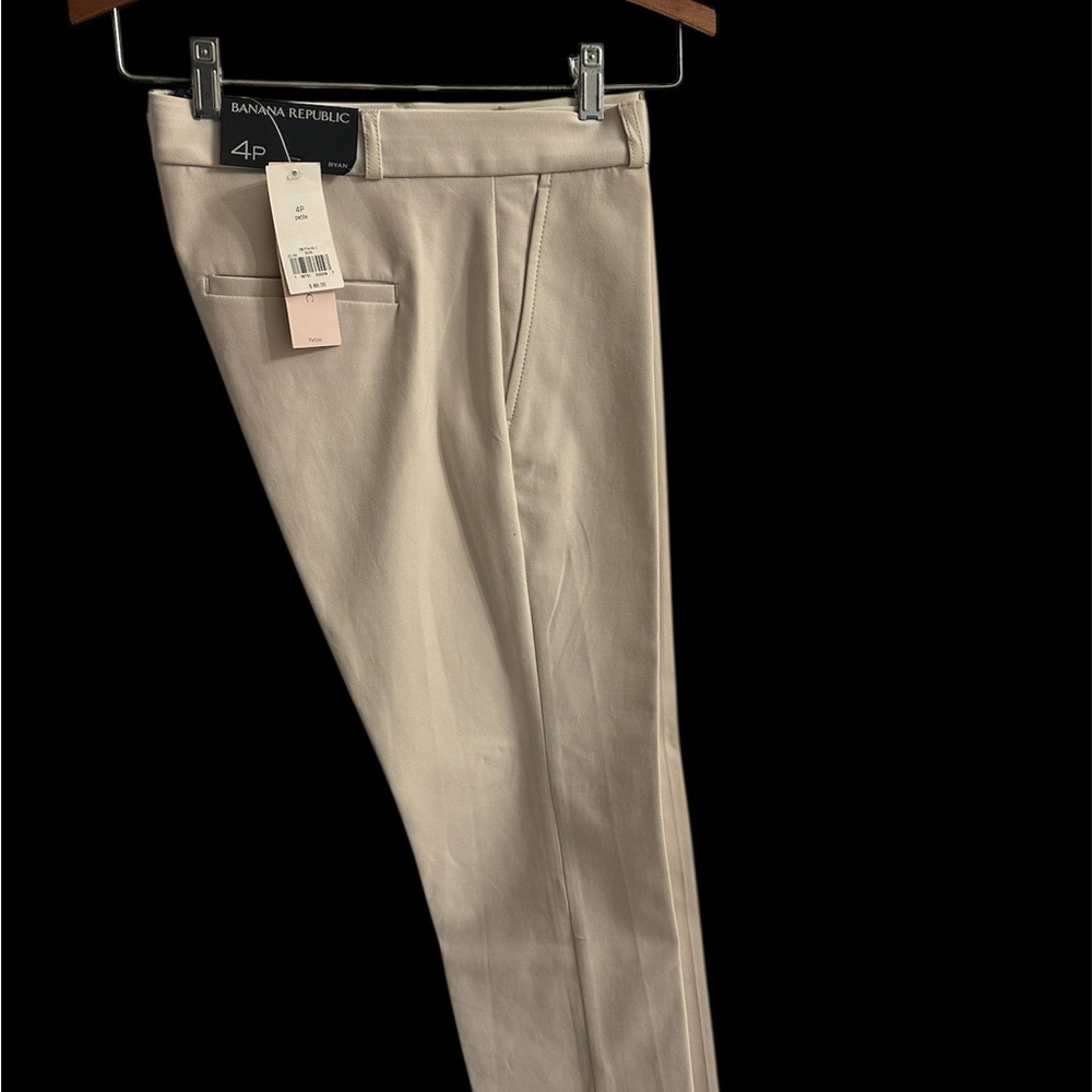 Banana Republic Women's Cream/Tan Trousers